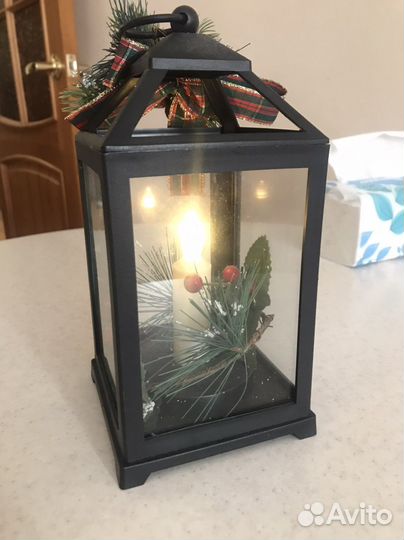 Фонарь новогодний