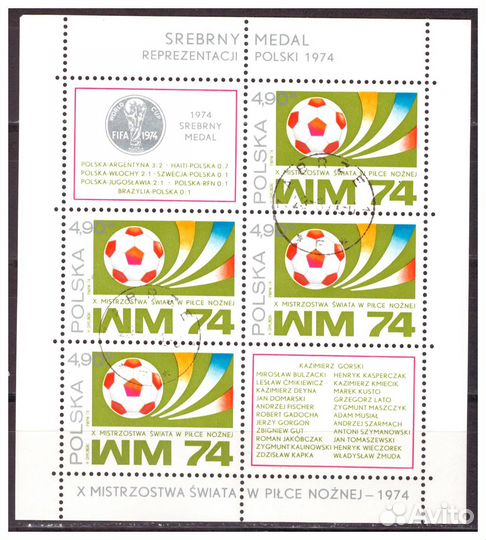 Спорт (Почтовые марки и блоки разных стран)