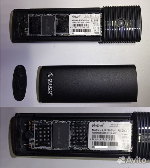 Внешний SSD диск 512 гб (Type-C - USB3.0)