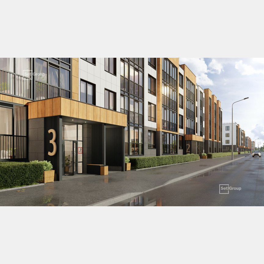 Квартира-студия, 29,6 м², 4/4 эт.