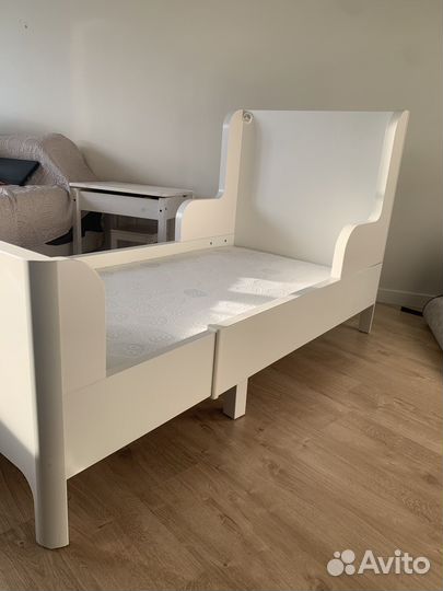 Детская кровать IKEA раздвижная сундвик