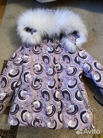 Куртка зима для девочки Zukka 116