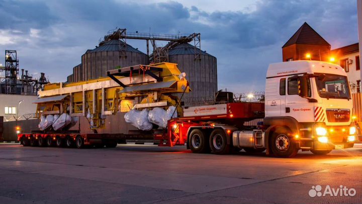 Негабаритные перевозки, негабарит, аренда трала