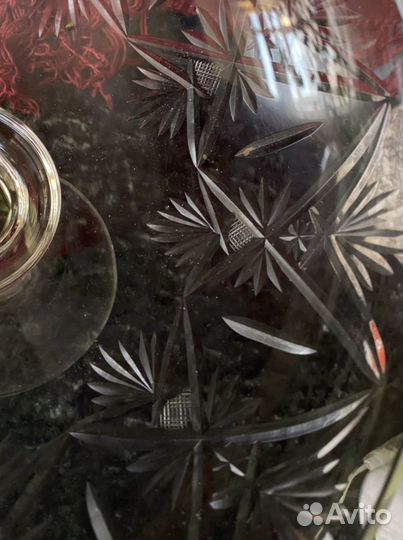 Ваза для фруктов на ножке Мальцов