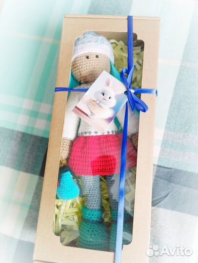 Кукла вязаная, ручная работа