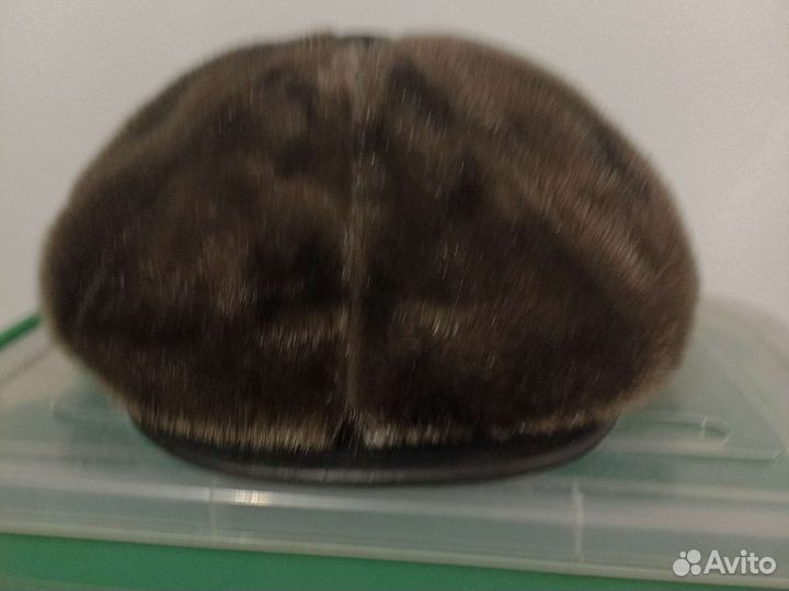 Меховая мужская кепка