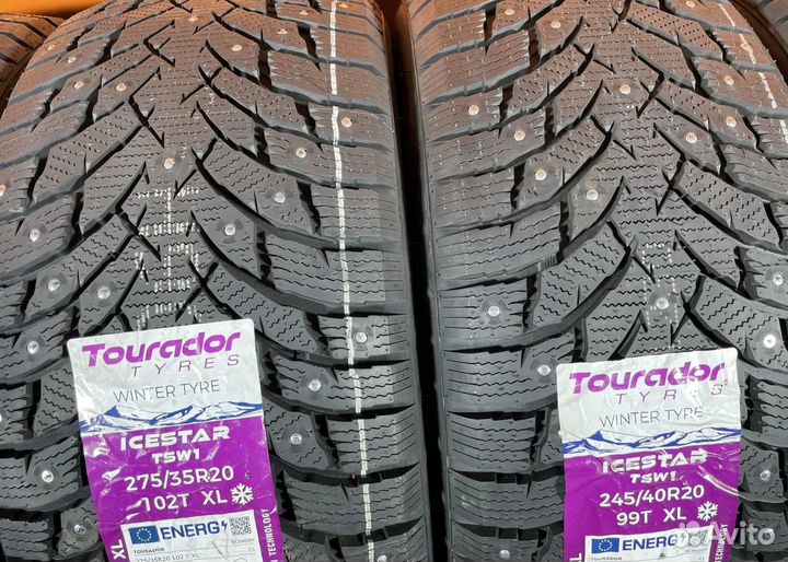 Tourador Ice Star TSW1 245/40 R20 и 275/35 R20 20U