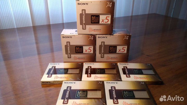 Минидиски Sony Premium MD74