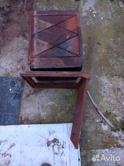 Плита чугунная для печи бу