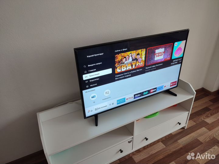 Телевизор samsung smart tv 43 4k