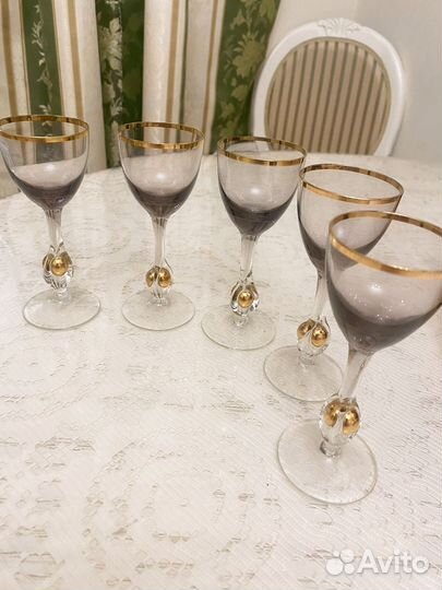 Набор из 5 рюмок 
