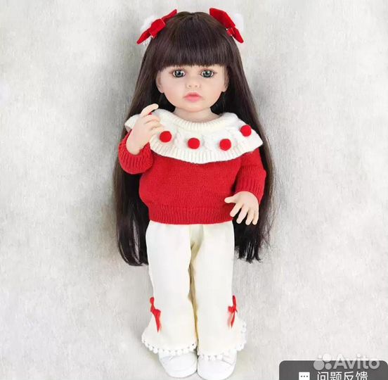 Кукла реборн силиконовая девочка