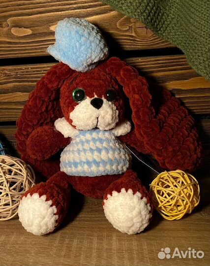 Плюшевая собачка