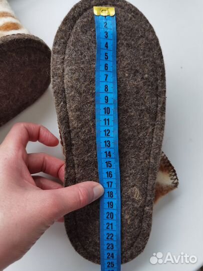 Тапочки домашние чуни из овчины