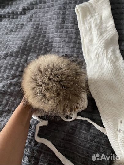 Шапка и шарф для девочки