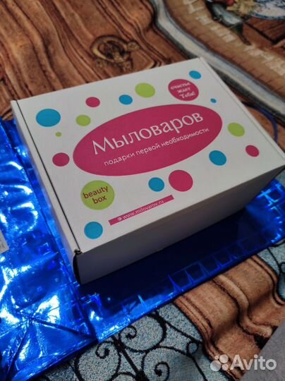 Мыловаров, Donat SPA, набор 4 бомбочки пончика