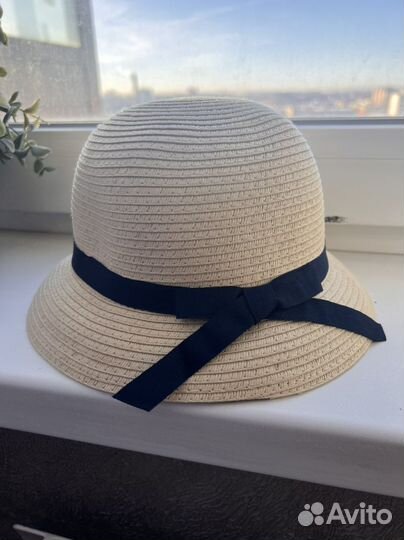 Соломенная шляпа детская h&m