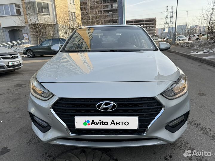 Hyundai Solaris 1.4 AT, 2018, 147 000 км