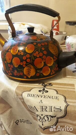 Чайник электрический хохлома