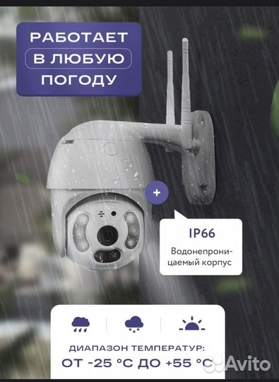 Уличная камера Wifi