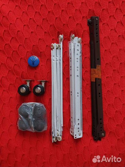 Чёрная ручка скоба, направляющие