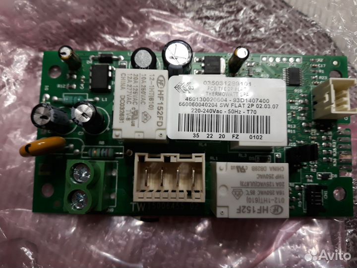 Основная силовая плата TFE 2P flat Аристон