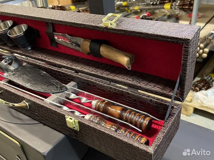 Набор шампуров кизлярский малый на 4 персоны