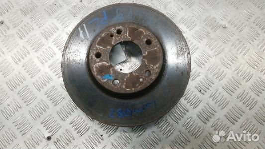 Диск тормозной передний KIA carens 3 (HBN09K601)