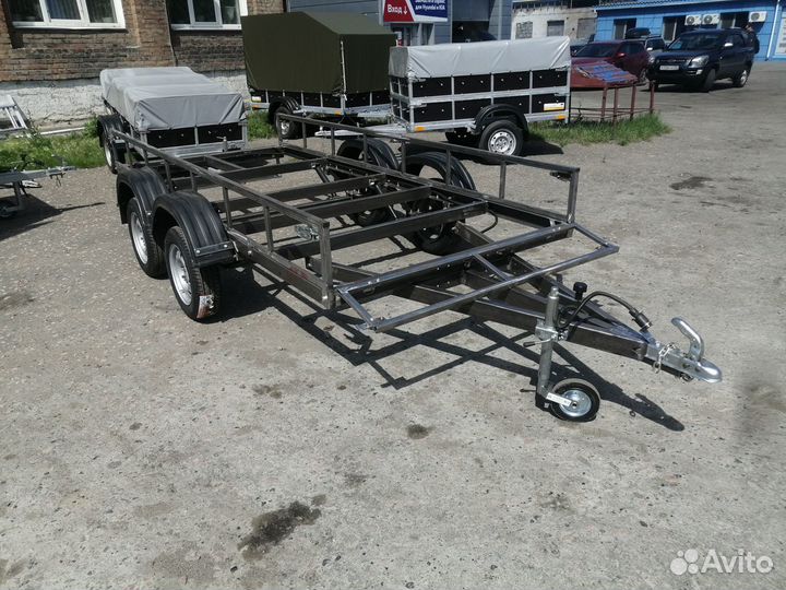 Прицеп двухосный, с птс