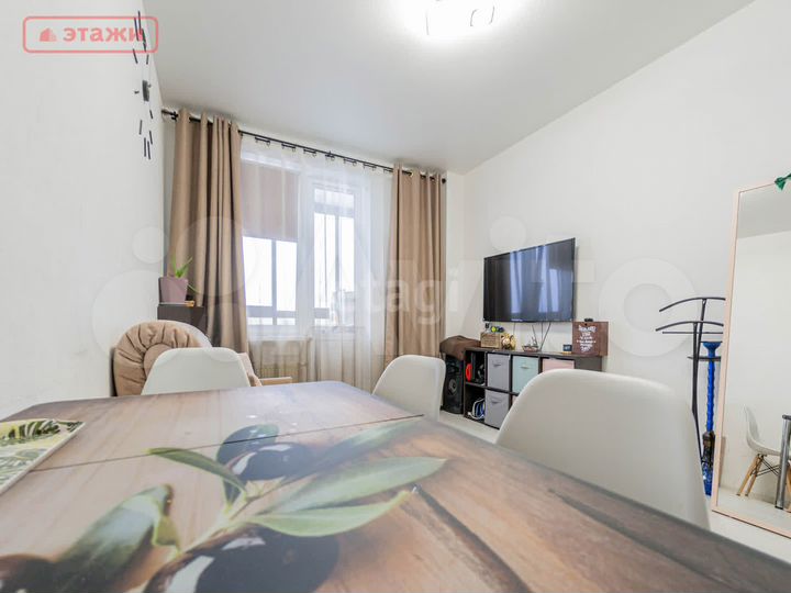 2-к. квартира, 47,4 м², 11/16 эт.