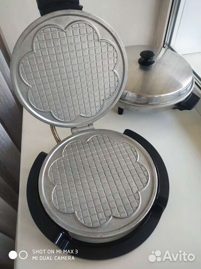 Вафельница электрическая СССР Сластëна