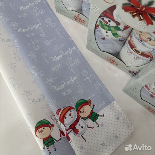 Полотенце новогоднее набор в подарочной упаковке