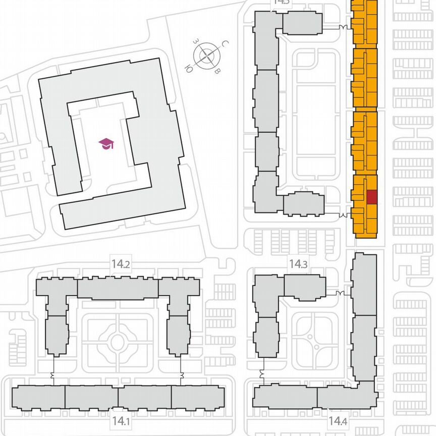 2-к. квартира, 54,6 м², 1/8 эт.