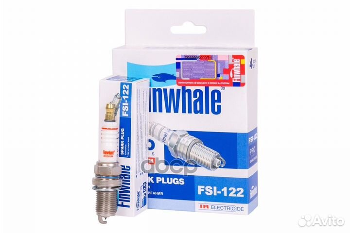 Свеча зажигания iridium FSI122 Finwhale