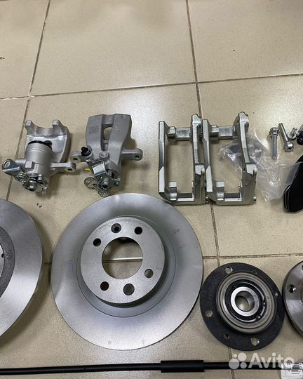 Комплект задних тормозных дисков Веста