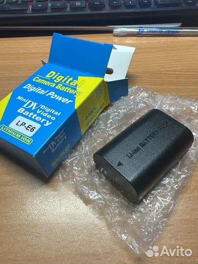 Зарядный блок на фотоаппарат Canon lp-e6