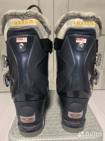 Горнолыжные ботинки женские 24.5 salomon custom