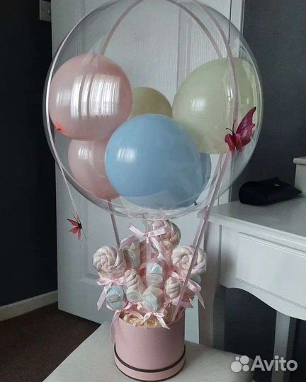 Воздушные шары, Шар баблс с наполнением