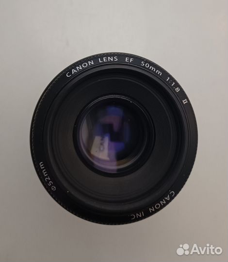 Объектив Canon EF 50mm F 1,8 II б/у