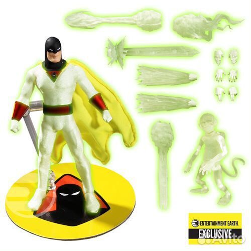 Фигурка Mezco Space Ghost Glow-in-the-Dark One:12