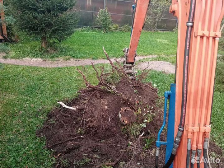 Услуги мини экскаватора