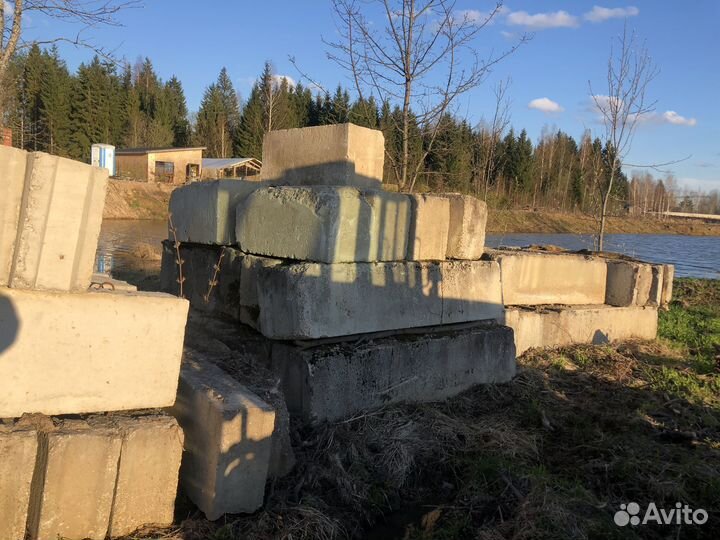 Фундаментные блоки бу