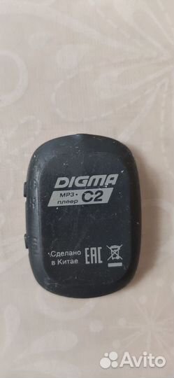 Mp3 плеер Digma C2/ флешка на 8 Гб