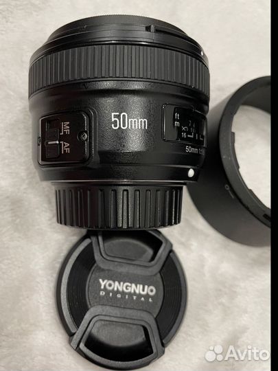 Объектив Yongnuo 50mm f/1.8 для Nikon