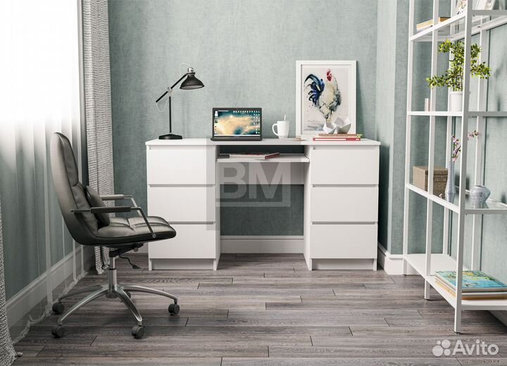 Стол письменный (стиль Икеа Мальм)