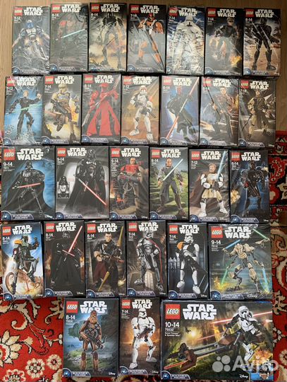 Lego Star Wars Buildable Figures (полный сет)