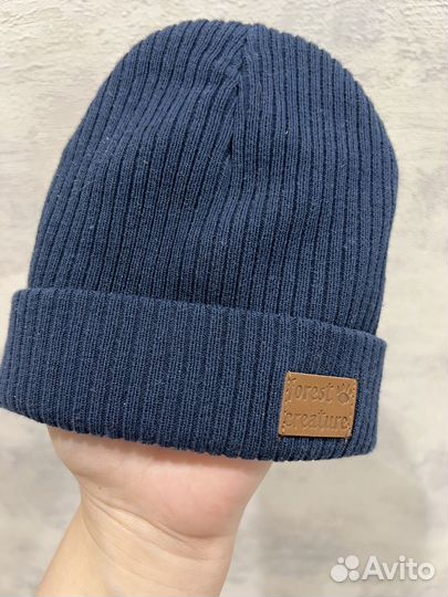 Шапки демисезонные для мальчиков 3-6 мес