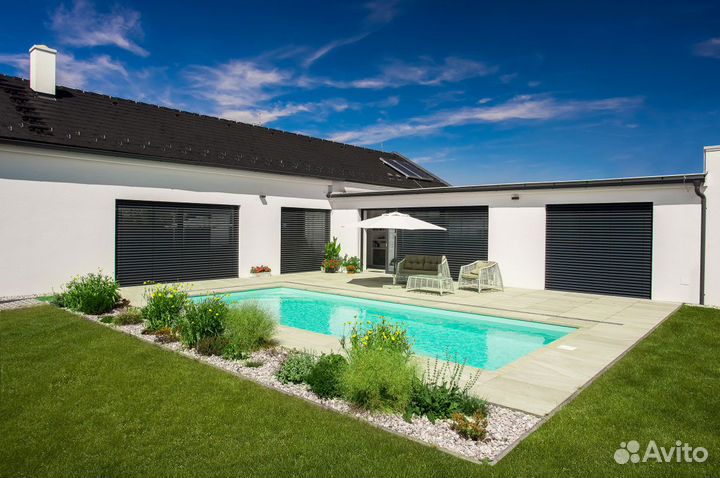 Пластиковый бассейн