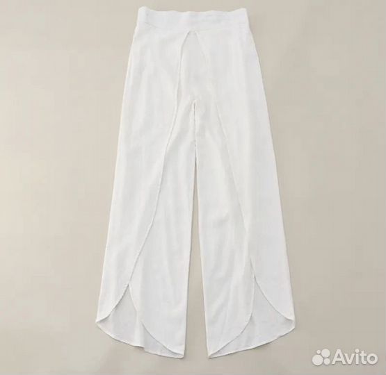 Брюки pull and bear лён