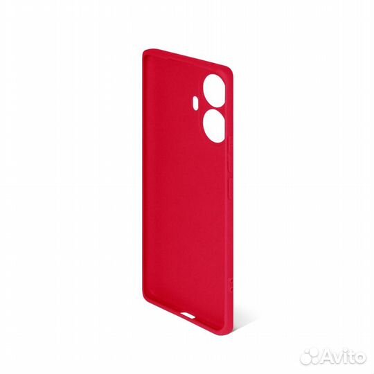 Силиконовый чехол для Realme 10 Pro+ (5G) DF (red)